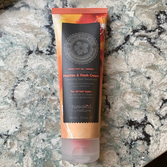 Tweak’d by Nature Cleansing Hair Treatment - Peaches 🍑 & Fresh Cream NEW 3fl oz - Picture 2 of 6